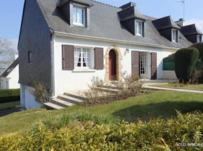 Maison calme avec jardin clos, proche plage Cap Coz, 5 chambres, garage - Fouesnant - FR-1-481-68